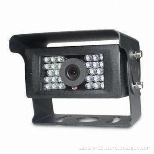 Rearview Night Vision CCD Camera for Vehicles, 20m IR Distance